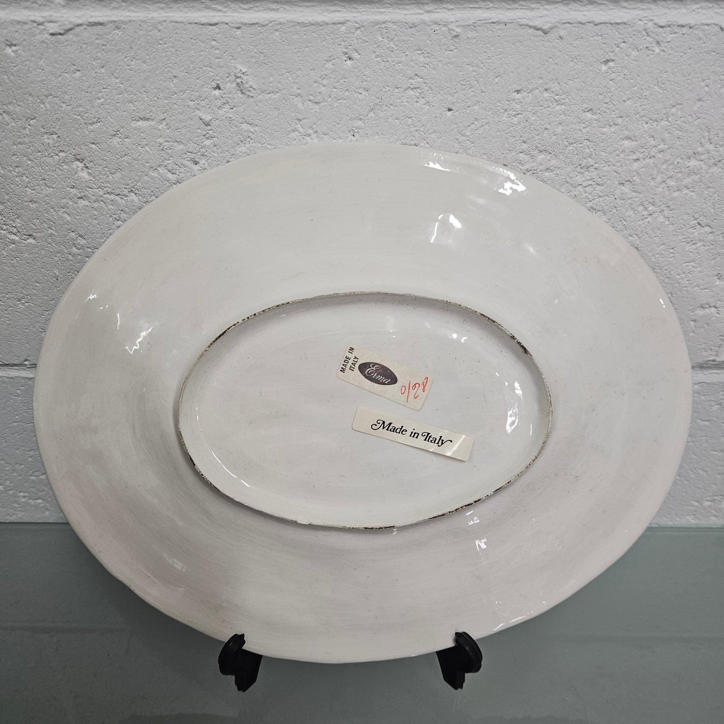 Vintage Italian Majolica Fish Plate