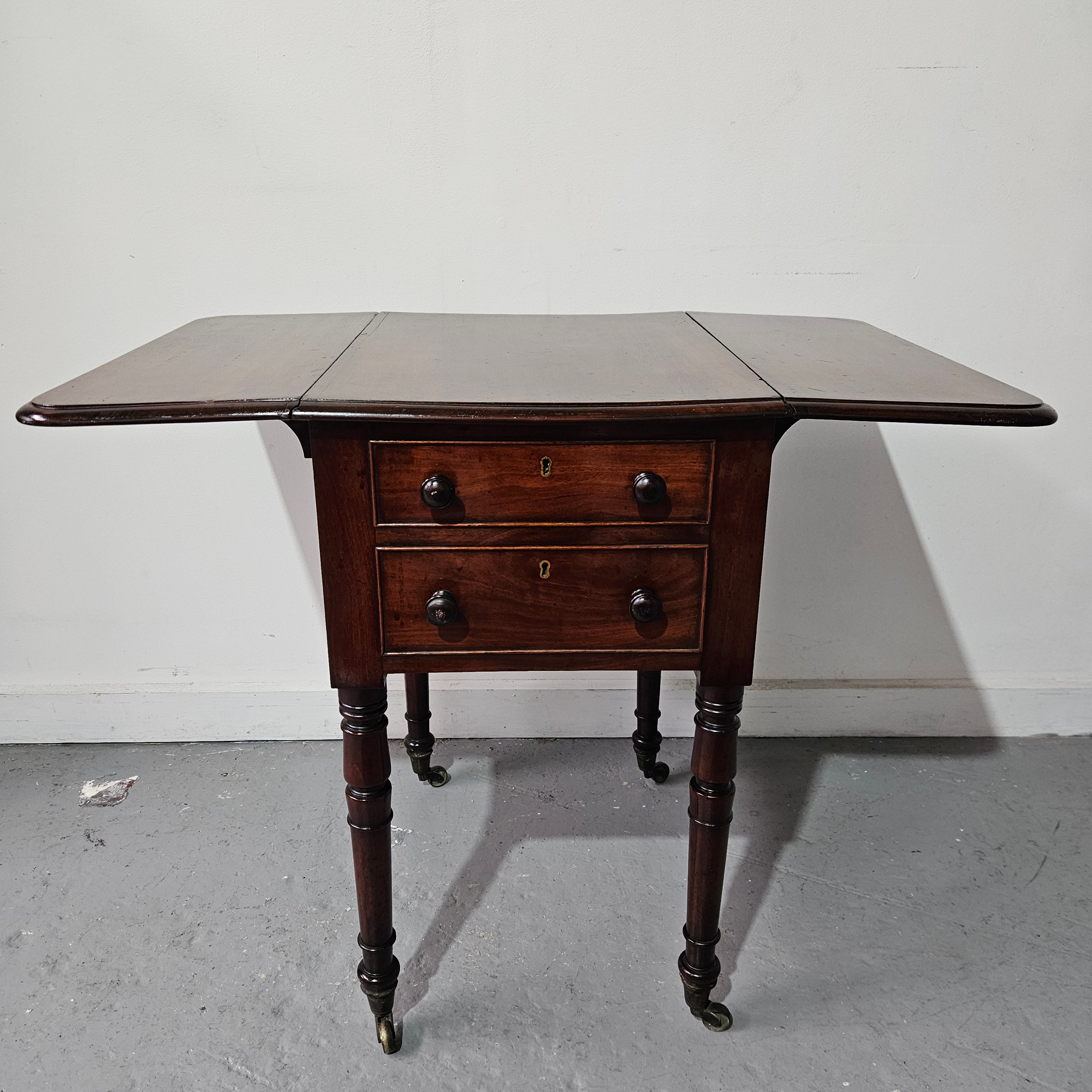 Latest Georgian Work Sewing Table | Antique & Vintage | Moonee Ponds Antiques | Australia Wide Delivery
