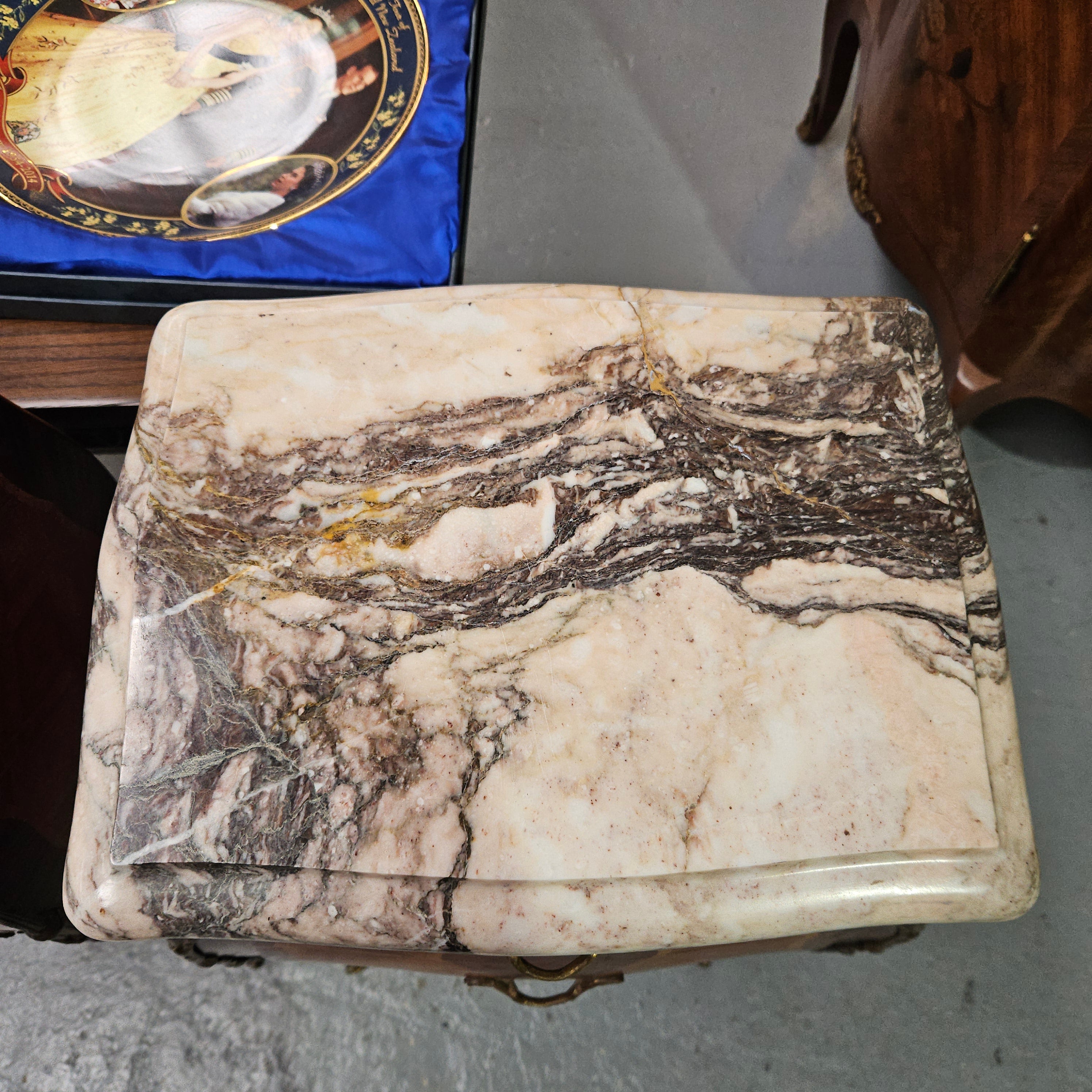 Louis XV Style Miniature Commode Marble Top Bedsides | Antique & Vintage | Moonee Ponds Antiques | Australia Wide Delivery