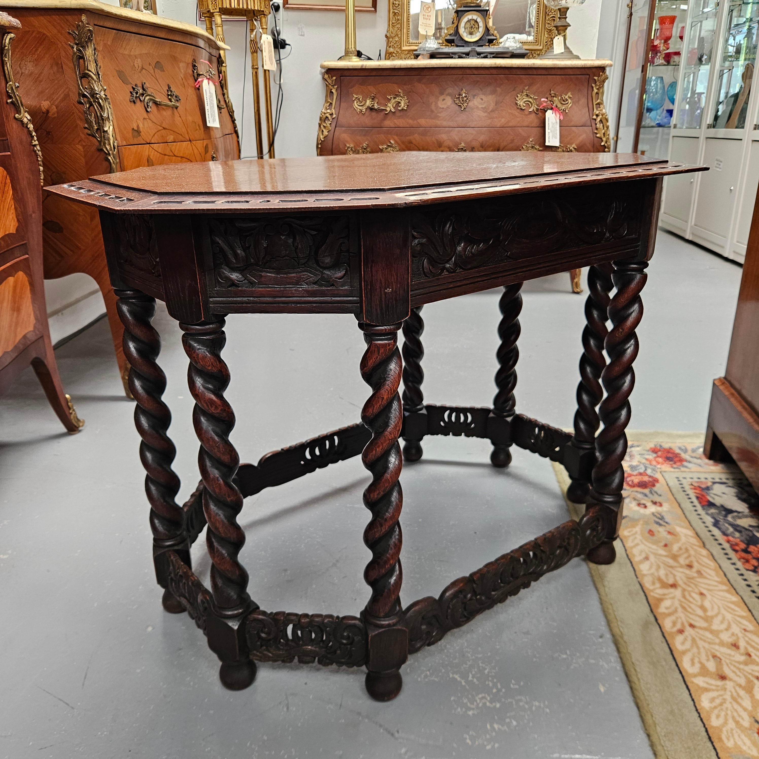 Antique Jacobean Style Centre Table | Antique & Vintage | Moonee Ponds Antiques | Australia Wide