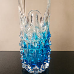 Interesting Vintage Art Glass Basket Vase | Antique & Vintage | Moonee Ponds Antiques | Australia Wide Delivery