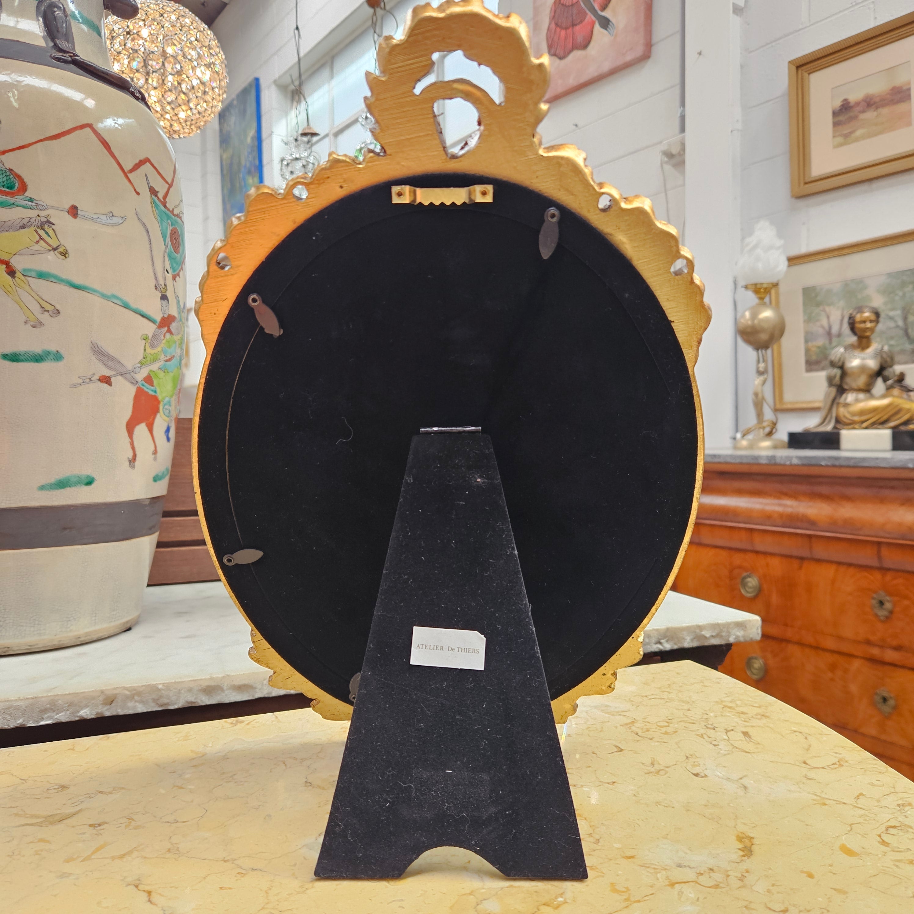Oval Decorative Framed Period Print | Antique & Vintage | Moonee Ponds Antiques | Australia Wide