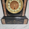 Fully Restored & Serviced French Inlaid Marble Time Piece Clock Moonee Ponds Antiques