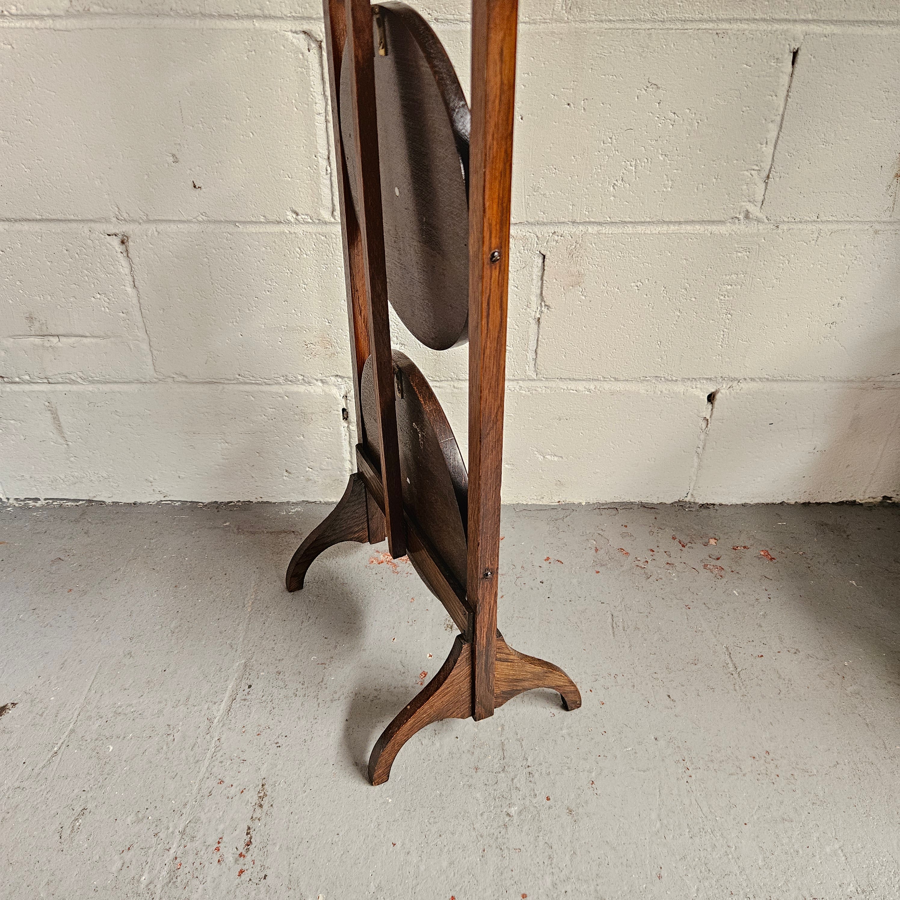 3 Tier Foldable Mahogany Cake Stand | Antique & Vintage | Moonee Ponds Antiques | Australia Wide Delivery