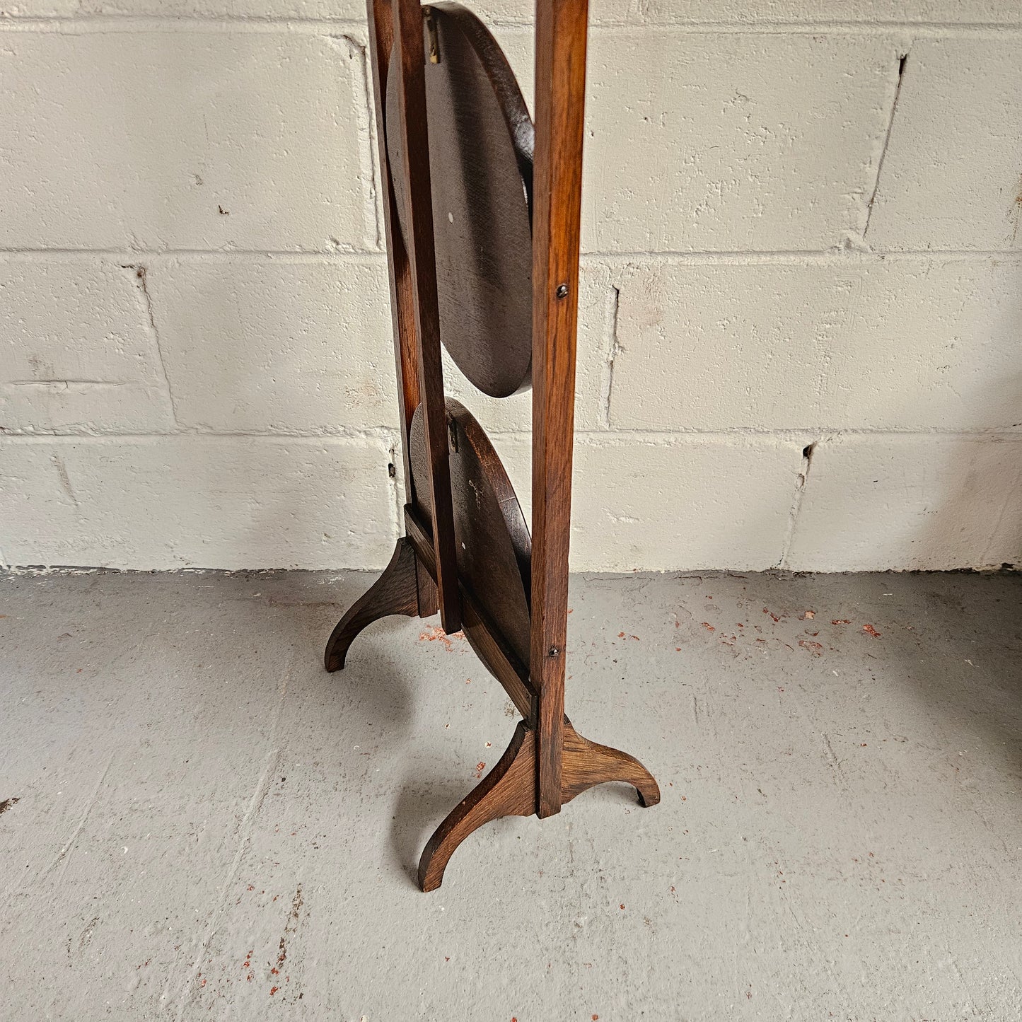 3 Tier Foldable Mahogany Cake Stand