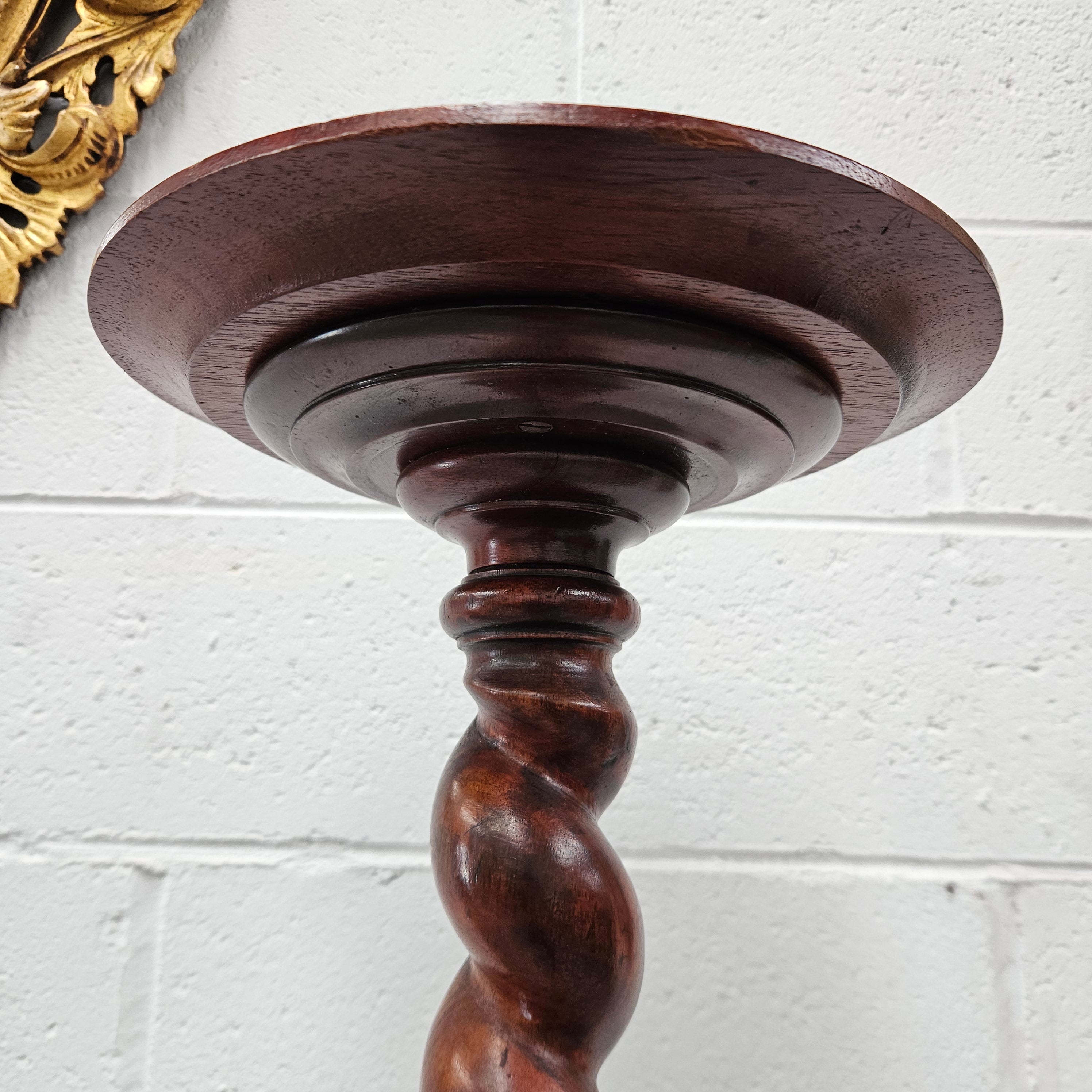 Antique English Torchere / Tall Pedestal | Antique & Vintage | Moonee Ponds Antiques | Australia Wide