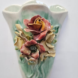 Attractive Vintage Australian Wall Pocket Vase
