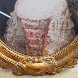 Oval Decorative Framed Period Print | Antique & Vintage | Moonee Ponds Antiques | Australia Wide Delivery