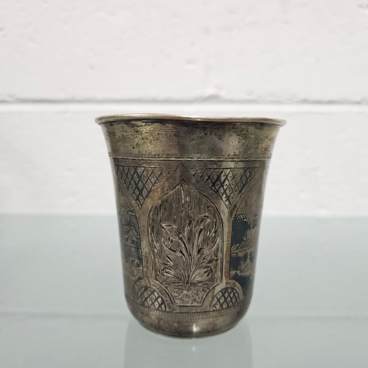 Russian Silver Niello Cup BC1874