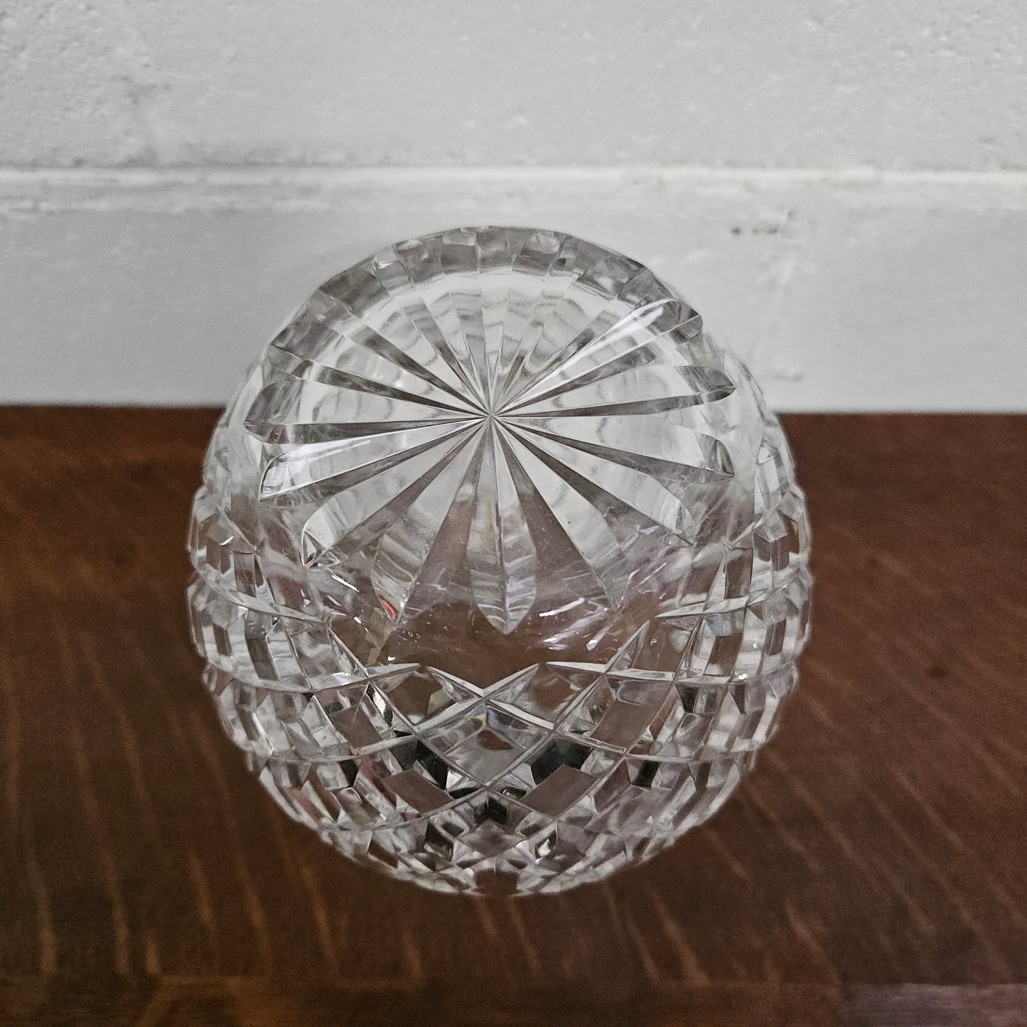 Cut Crystal Decanter with Stopper