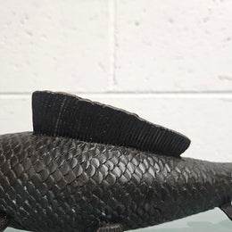 Vintage Bronze Koi Fish