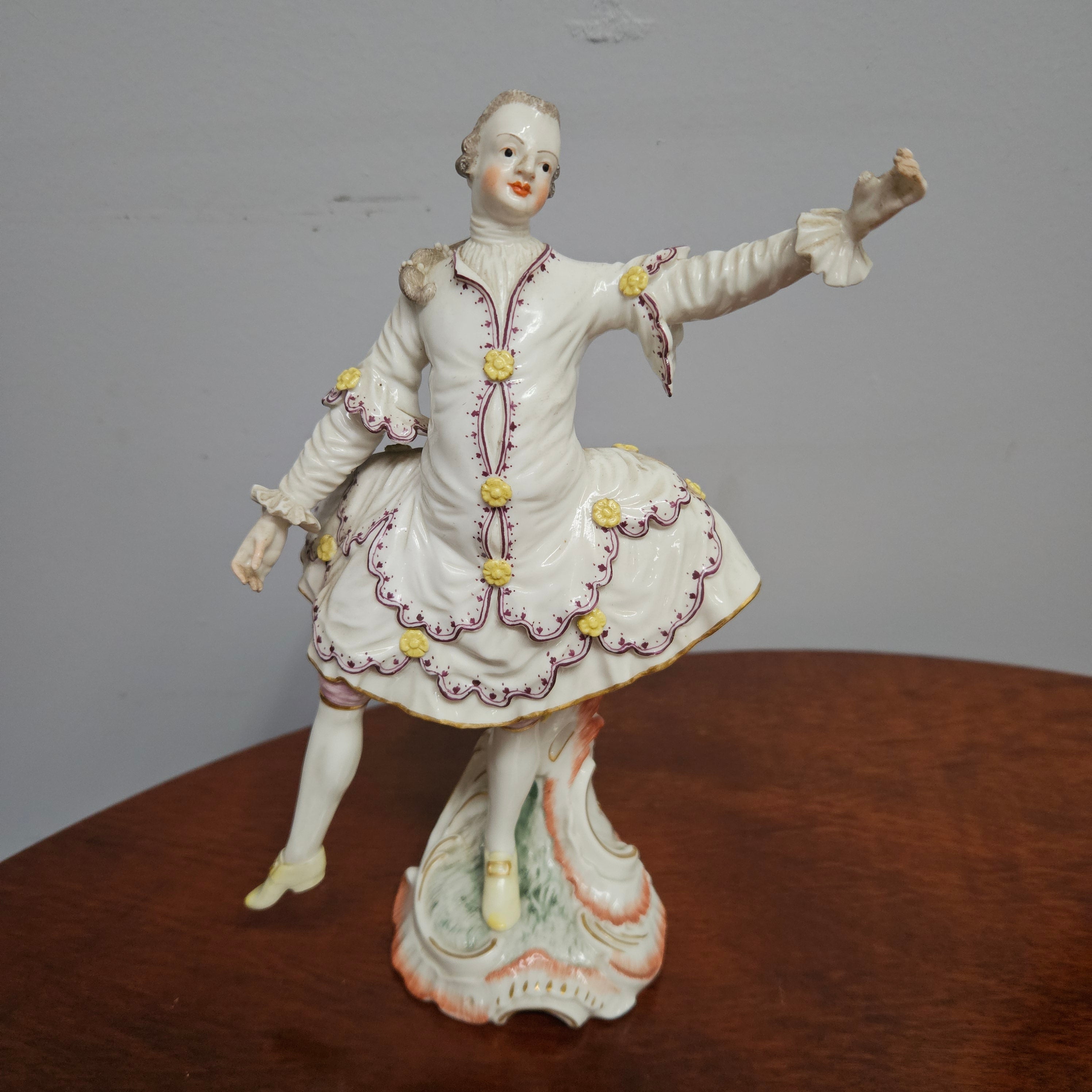 Rare Nymphenberg Antique Rococo Style Figure