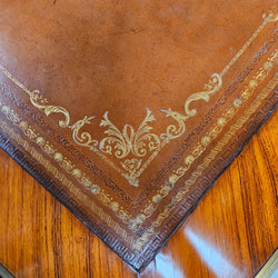 Exceptional 19th Century Louis XV Style Kingwood & Rosewood"Bureau Plat" Leather Top Desk | Antique & Vintage | Moonee Ponds Antiques | Australia Wide Delivery
