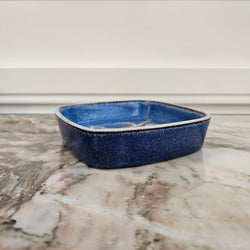 Denmark Blue Bowl Depicting Bird | Antique & Vintage | Moonee Ponds Antiques | Australia Wide Delivery