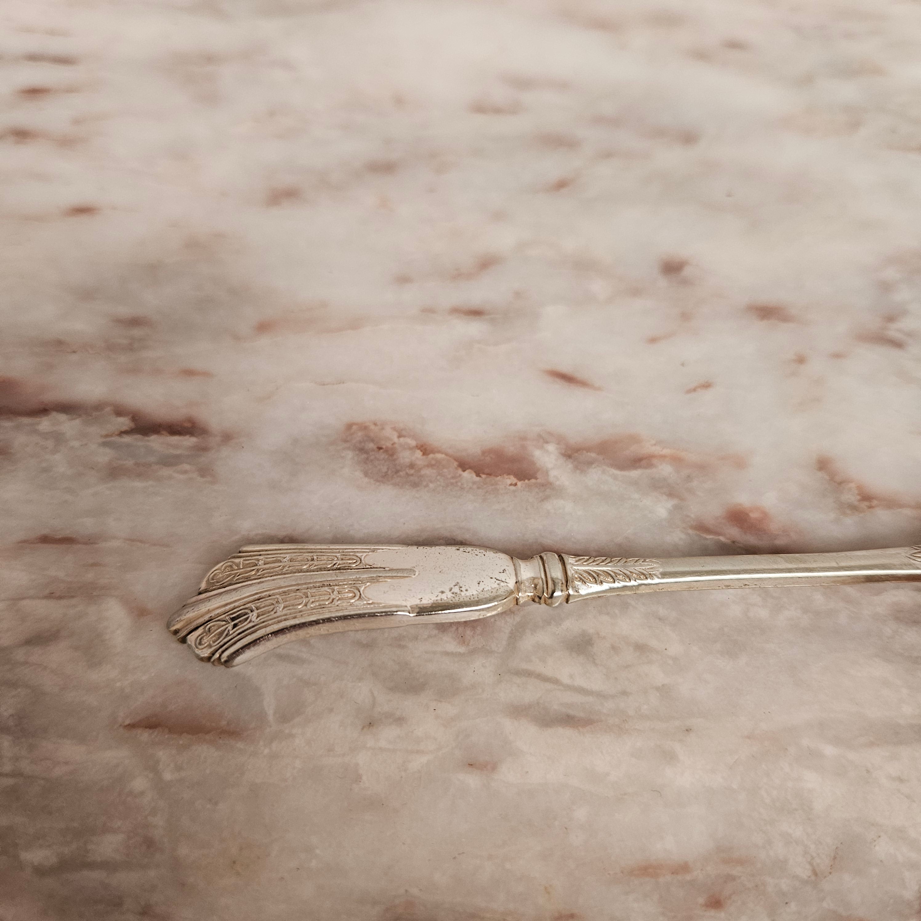Victorian English Silver Plated Berry Spoon | Antique & Vintage | Moonee Ponds Antiques | Australia Wide