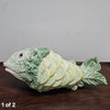 Vintage Italian Hand painted Majolica Fish Covered Dish | Antique & Vintage | Moonee Ponds Antiques | Australia Wide Delivery