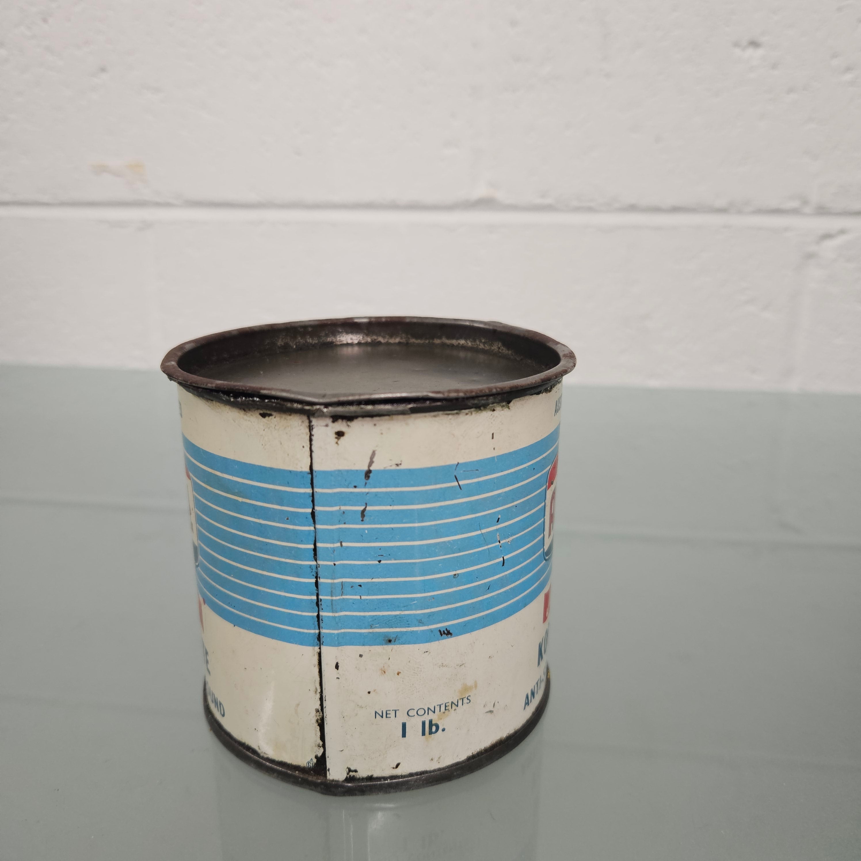 Vintage Ampol Jet Lube 1lb. Tin | Antique & Vintage | Moonee Ponds Antiques | Australia Wide