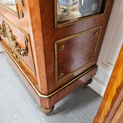 Stunning French Walnut Louis XVI Style Vitrine | Antique & Vintage | Moonee Ponds Antiques | Australia Wide Delivery