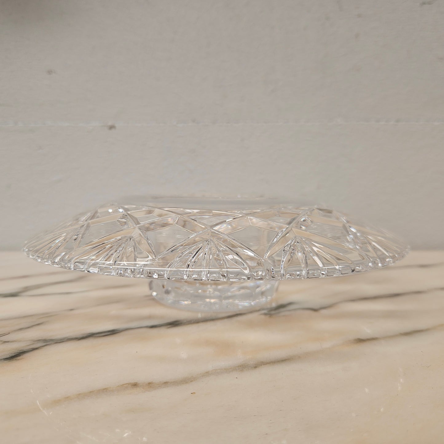 Antique Cut Crystal Posy Bowl