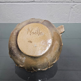 Unusual Hand Made & Hand Painted Bird Bowl