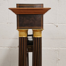 Early 19th Century Charles X Portico Clock