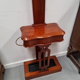 Mid Victorian Mahogany Tree Shaped Hall Stand