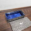 Victorian Silver Plated Filigree Decorated Trinket Box | Antique & Vintage | Moonee Ponds Antiques | Australia Wide Delivery