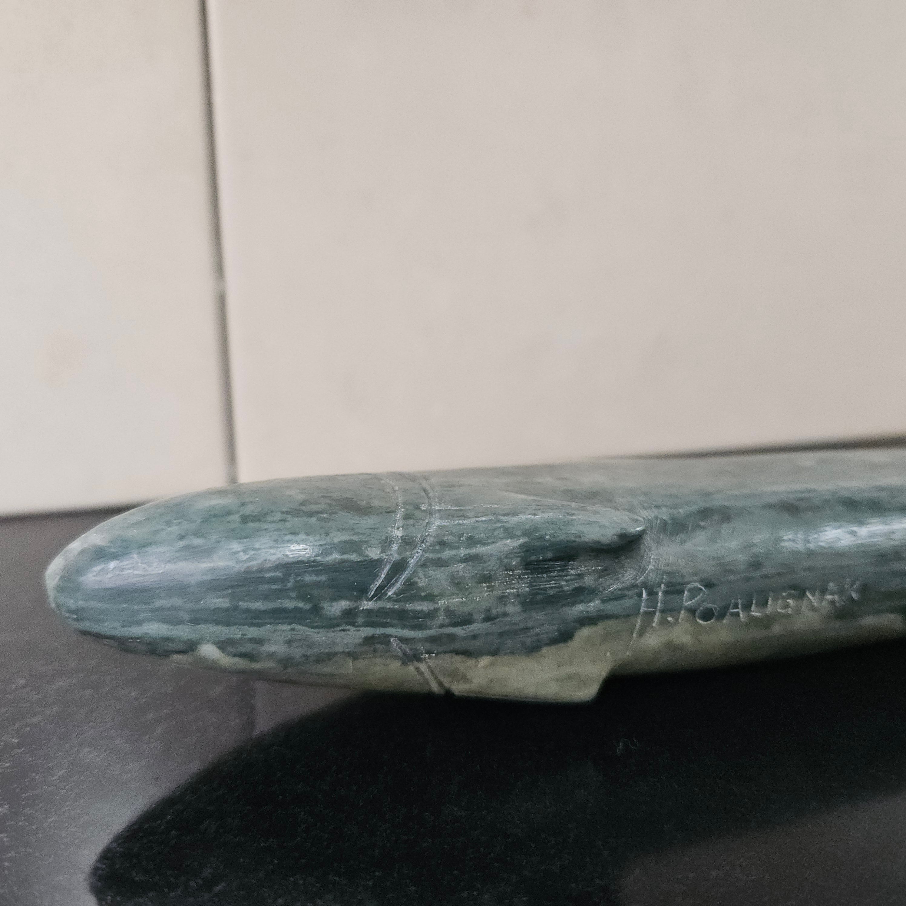 Vintage Stone Inuit Signed | Antique & Vintage | Moonee Ponds Antiques | Australia Wide Delivery