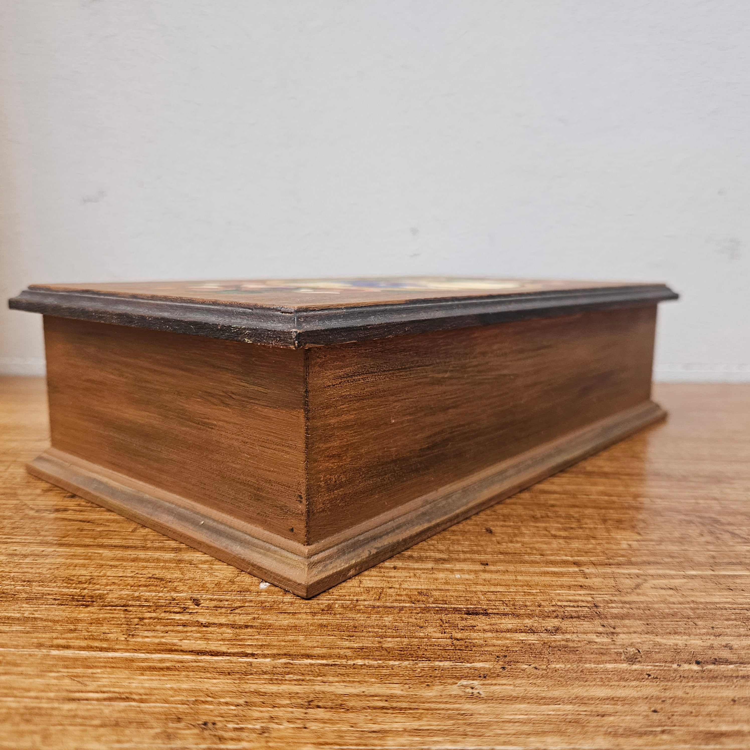 Vintage Hand Made & Painted Jewellery Box | Antique & Vintage | Moonee Ponds Antiques | Australia Wide Delivery