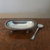 Vintage Salt Cellar & Spoon | Antique & Vintage | Moonee Ponds Antiques | Australia Wide Delivery