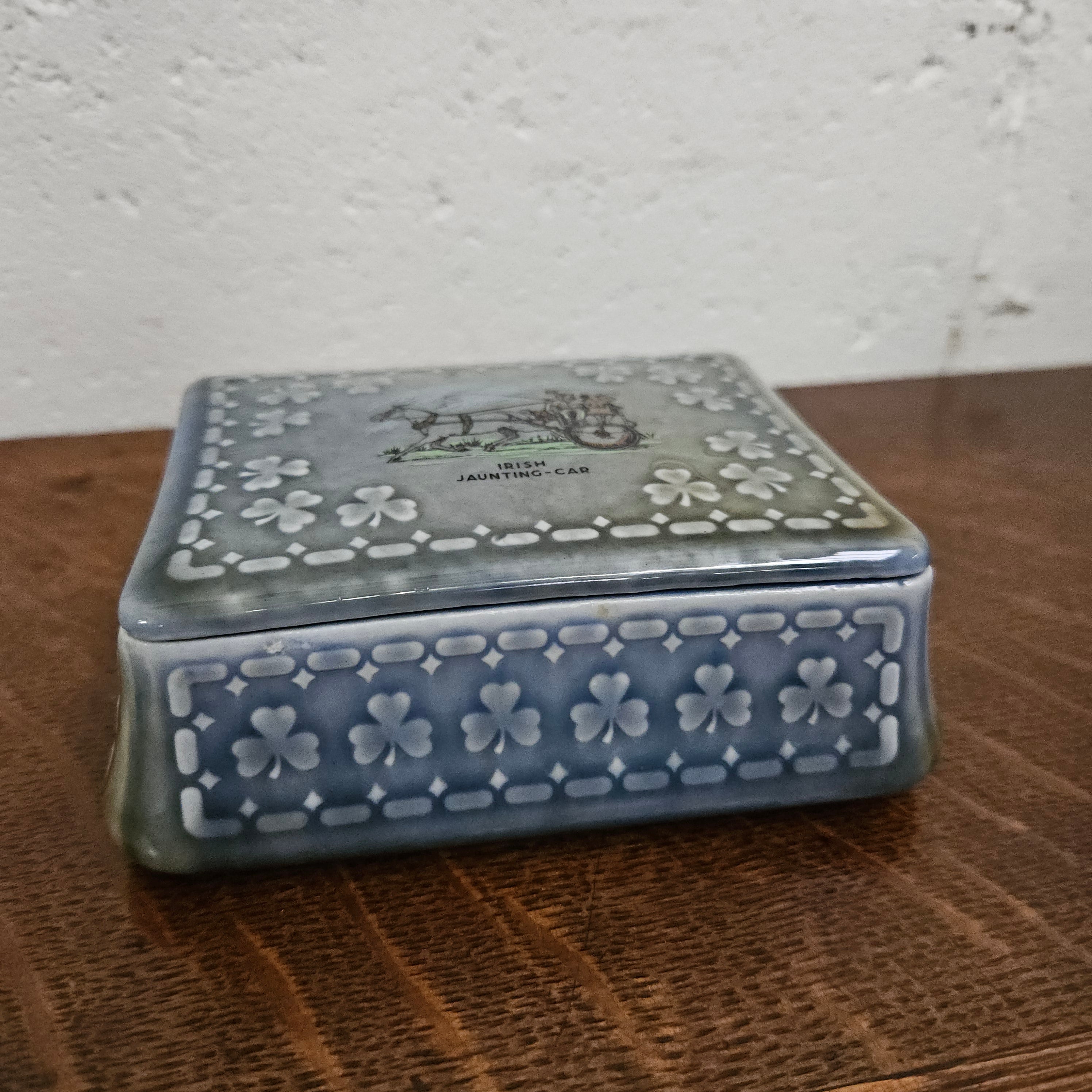 Irish Porcelain Trinket Box | Antique & Vintage | Moonee Ponds Antiques | Australia Wide Delivery