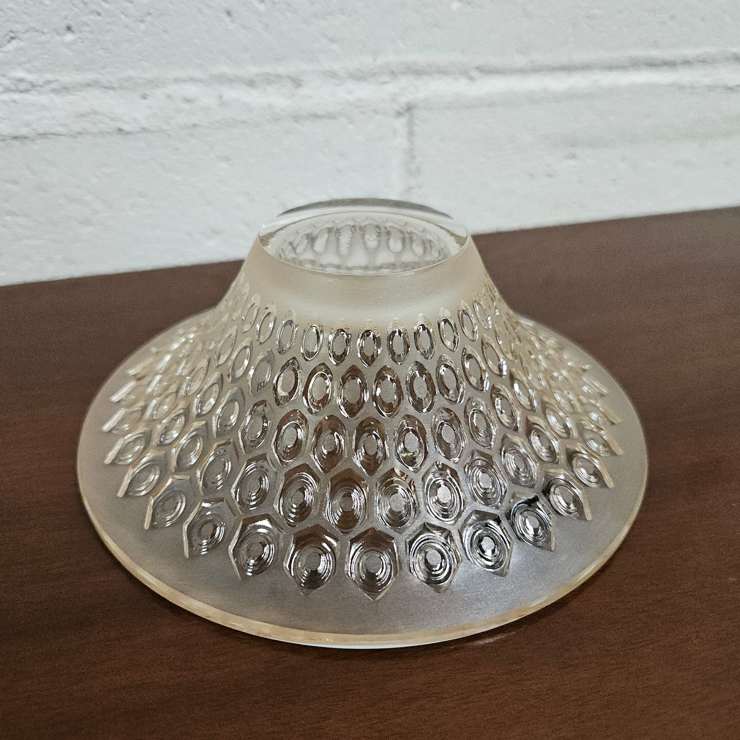 Lalique "Rayons" Gold Lustre Bowl