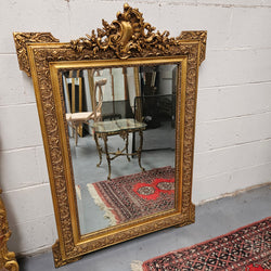 Stunning 19th Century French Gilt Mantle Mirror | Antique & Vintage | Moonee Ponds Antiques | Australia Wide Delivery