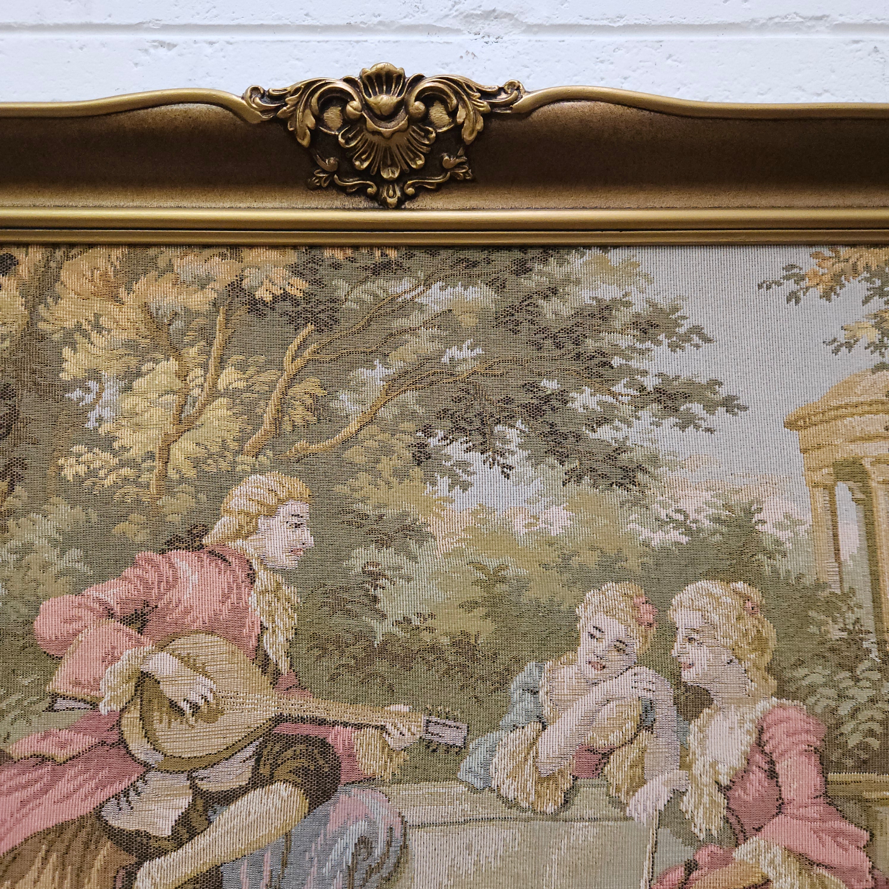 Vintage Framed Classical Wall Tapestry | Antique & Vintage | Moonee Ponds Antiques | Australia Wide