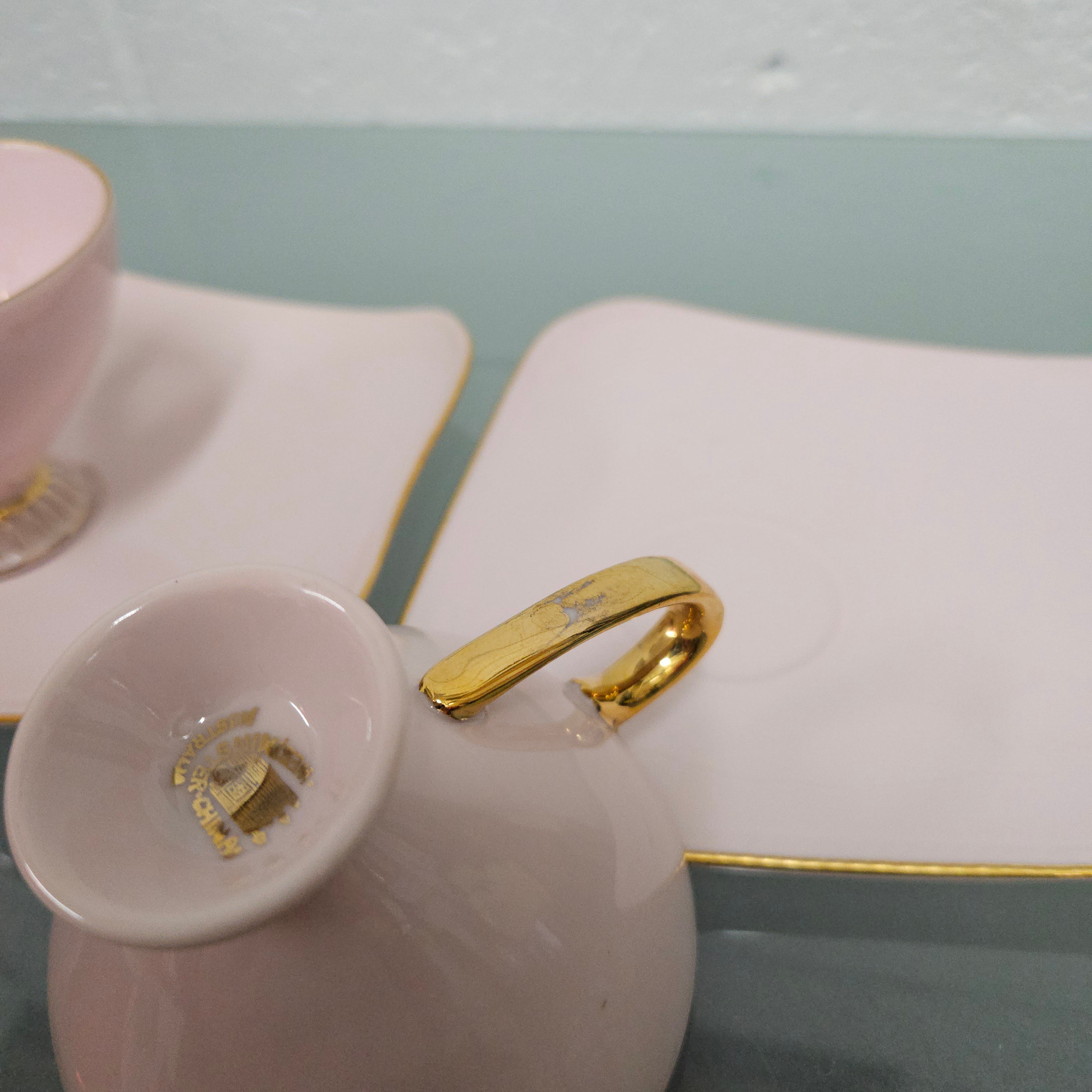 Set of Two West Minster Mid Century Cup & Saucers | Antique & Vintage | Moonee Ponds Antiques | Australia Wide Delivery