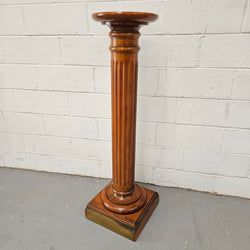 Rustic Blackwood Gun Barrel Pedestal | Antique & Vintage | Moonee Ponds Antiques | Australia Wide Delivery