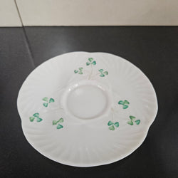 Belleek Coffee Cup and Saucer In Shell Pattern | Antique & Vintage | Moonee Ponds Antiques | Australia Wide Delivery