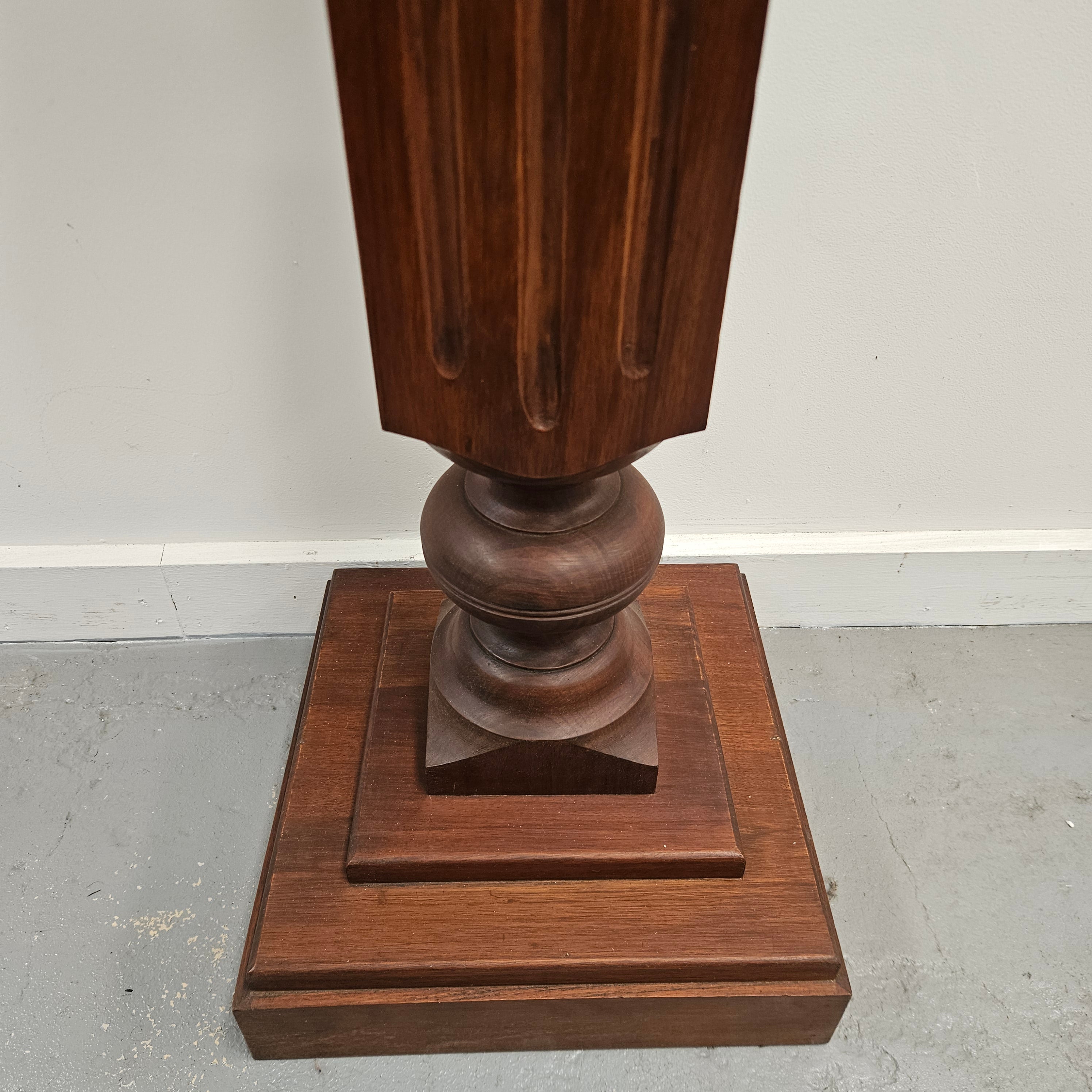 Stunning Antique Walnut Pedestal | Antique & Vintage | Moonee Ponds Antiques | Australia Wide Delivery