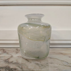 Australian John Walsh Art Glass Signed Green | Antique & Vintage | Moonee Ponds Antiques | Australia Wide Delivery