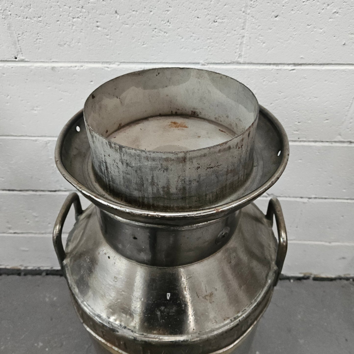 Large Metal Milk Canister/Churn