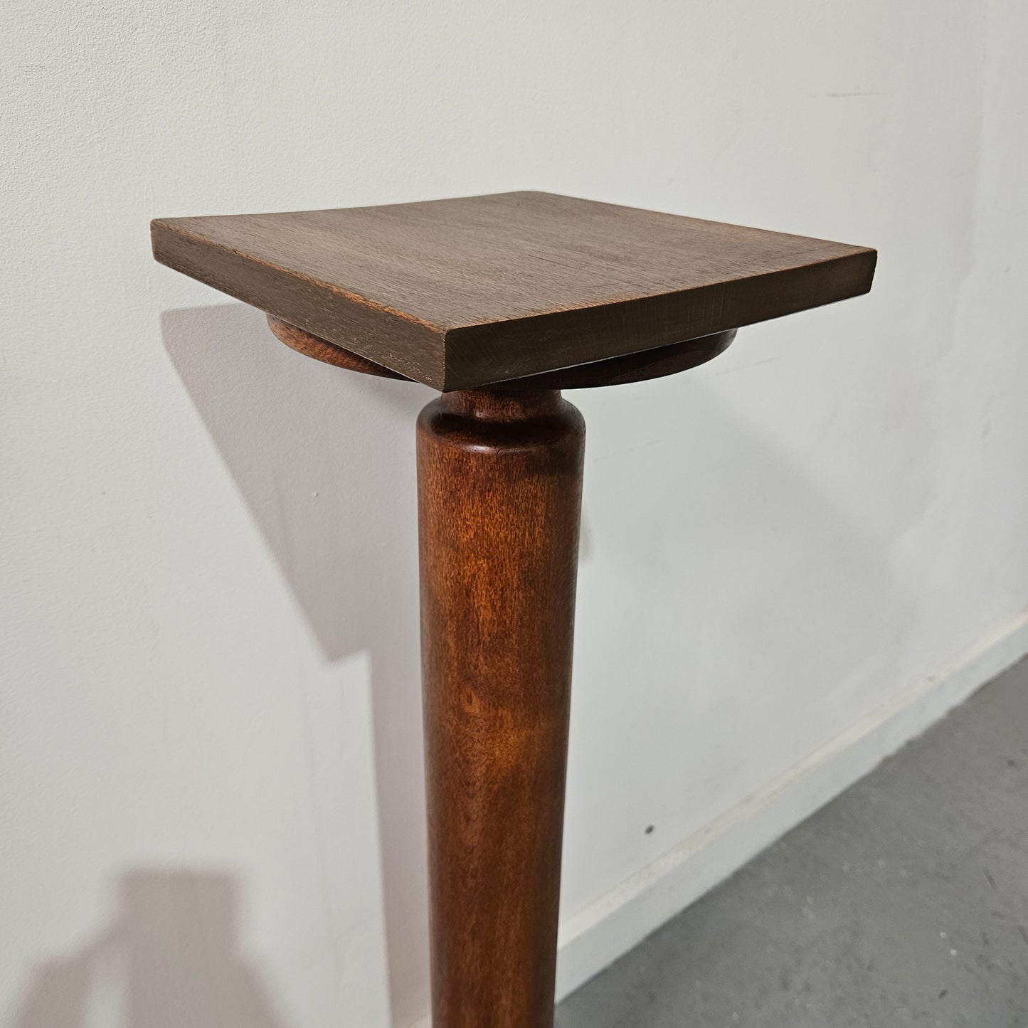 Edwardian Oak Pedestal