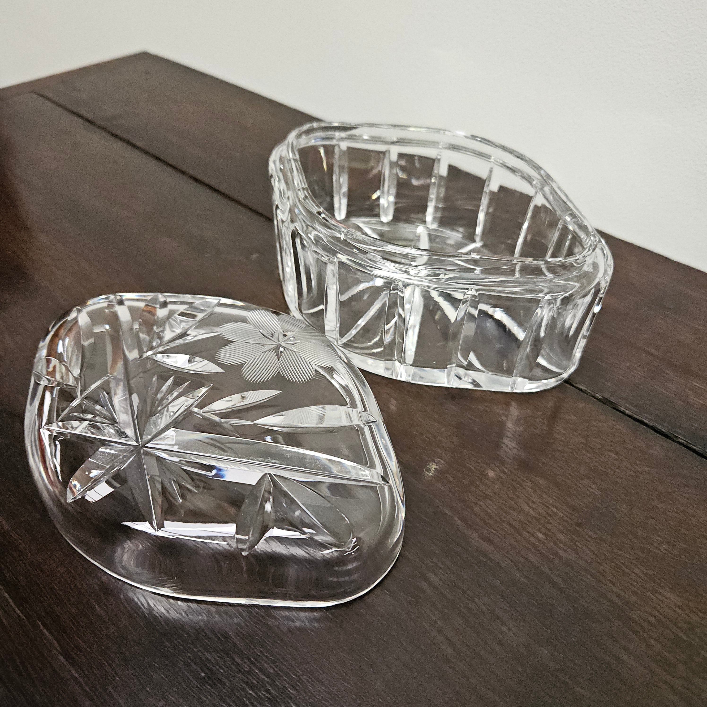 Vintage Crystal Lidded Box | Antique & Vintage | Moonee Ponds Antiques | Australia Wide Delivery