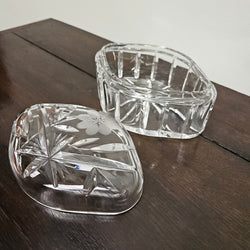 Vintage Crystal Lidded Box | Antique & Vintage | Moonee Ponds Antiques | Australia Wide Delivery