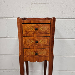 Miniature Marquetry Inlaid Louis XV Style Lamp Table | Antique & Vintage | Moonee Ponds Antiques | Australia Wide Delivery