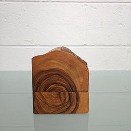 Rustic Hand Carved (Maple) Trinket Box