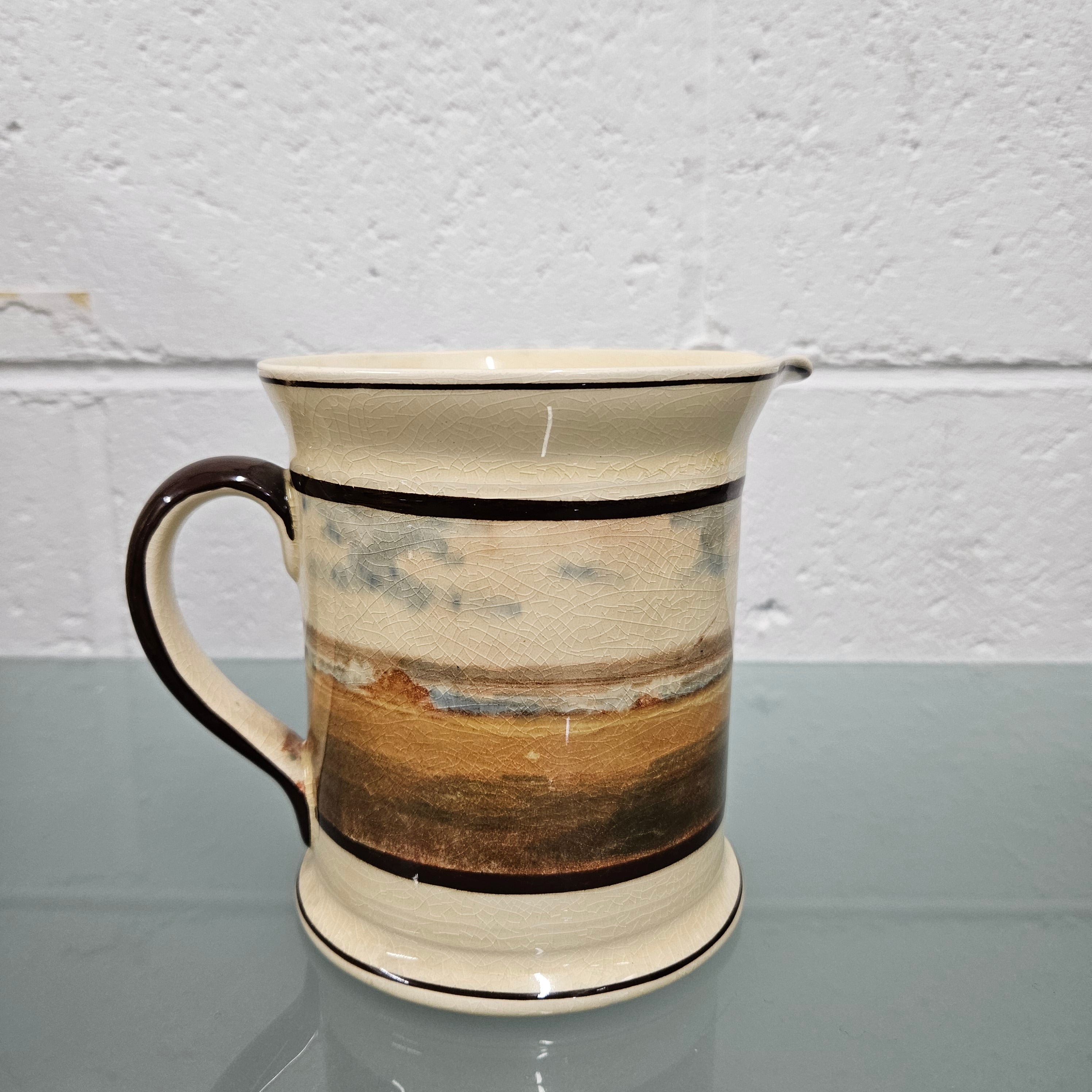 Royal Doulton Series Ware Surfing Scene Jug | Antique & Vintage | Moonee Ponds Antiques | Australia Wide Delivery