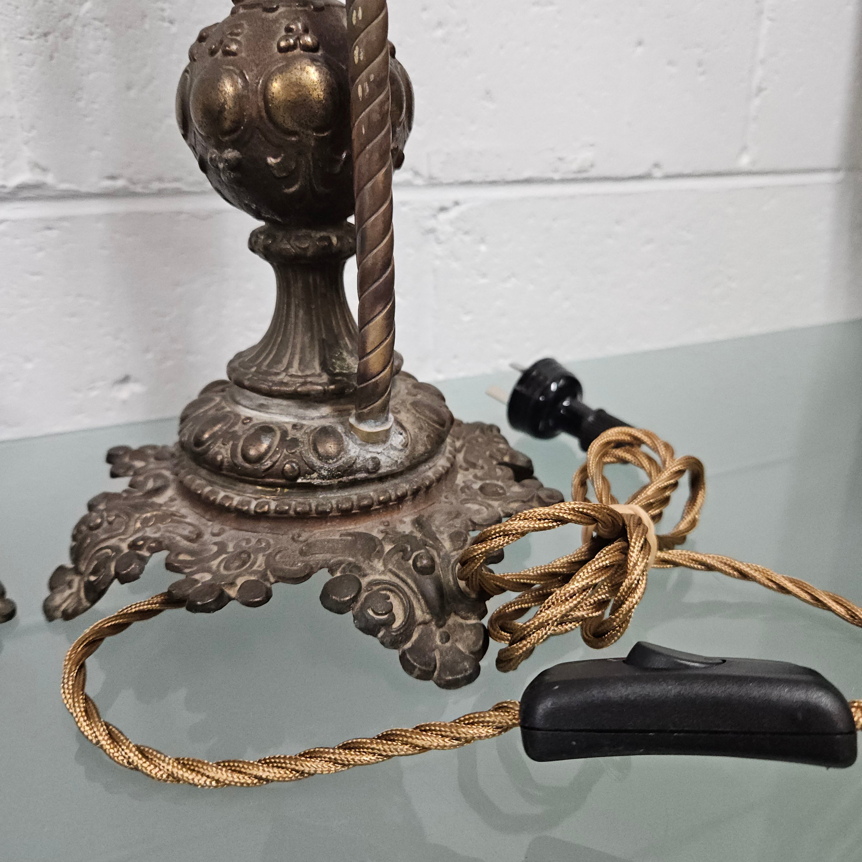Antique Pair of Decorative Cherub Table Lamps | Antique & Vintage | Moonee Ponds Antiques | Australia Wide Delivery