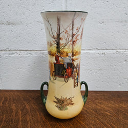 Royal Doulton Vase With Handles | Antique & Vintage | Moonee Ponds Antiques | Australia Wide Delivery