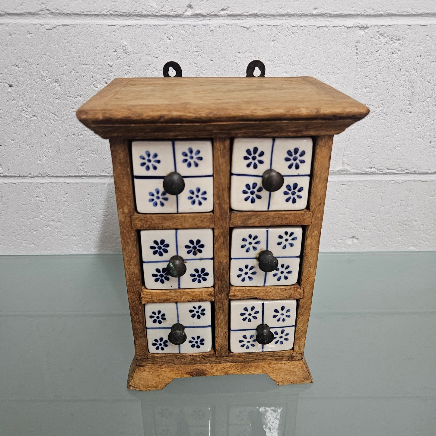 Vintage Hand Made Spice Drawers