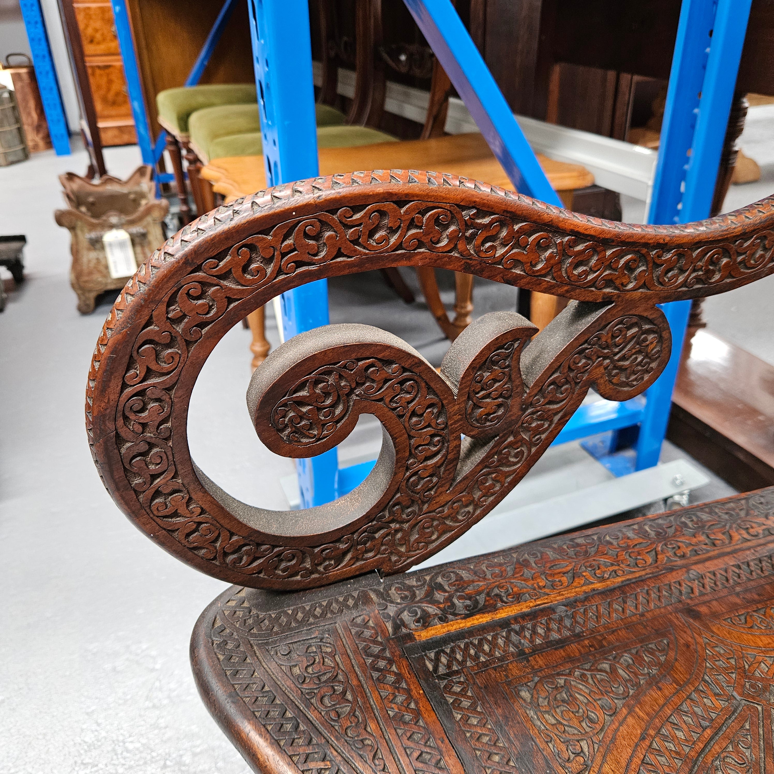 Syrian Campaign Bench Seat | Antique & Vintage | Moonee Ponds Antiques | Australia Wide Delivery